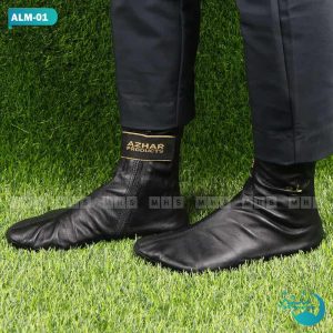 Black Color Azhar Leather Socks || কালো রঙের আজহার লেদার মোজা