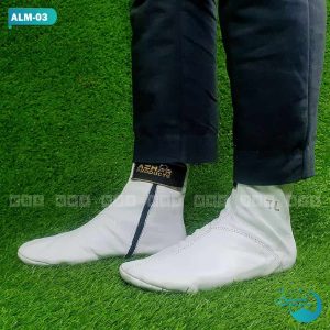 White Color Azhar Leather Socks || সাদা রঙের আজহার চামড়ার মোজা