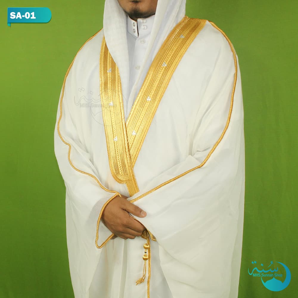 White Color Arabian Imam Dress AbaKaba || সাদা কালার অ্যারাবিয়ান ইমাম পোশাক আবাকাবা