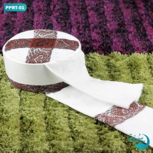 Off-White  Color Kashmiri Rumal Fitting Pagri Tupi || অফ হোয়াইট কালার কাশ্মীরি রুমাল ফিটিং পাগরি টুপি