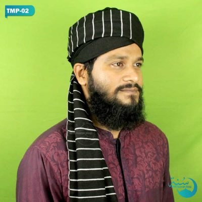Black Color Taliban Afghan Pagri || কালো কালারের তালেবান আফগান পাগরি - Image 2