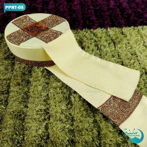 Cream Color Kashmiri Rumal Fitting Pagri Tupi || ক্রিম কালার কাশ্মীরি রুমাল ফিটিং পাগরি টুপি