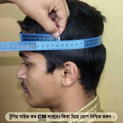 Green Color New Kashmiri Fitting Pagri Tupi || নিউ সবুজ কালার কাশ্মীরি রুমাল ফিটিং পাগরি টুপি - Image 2
